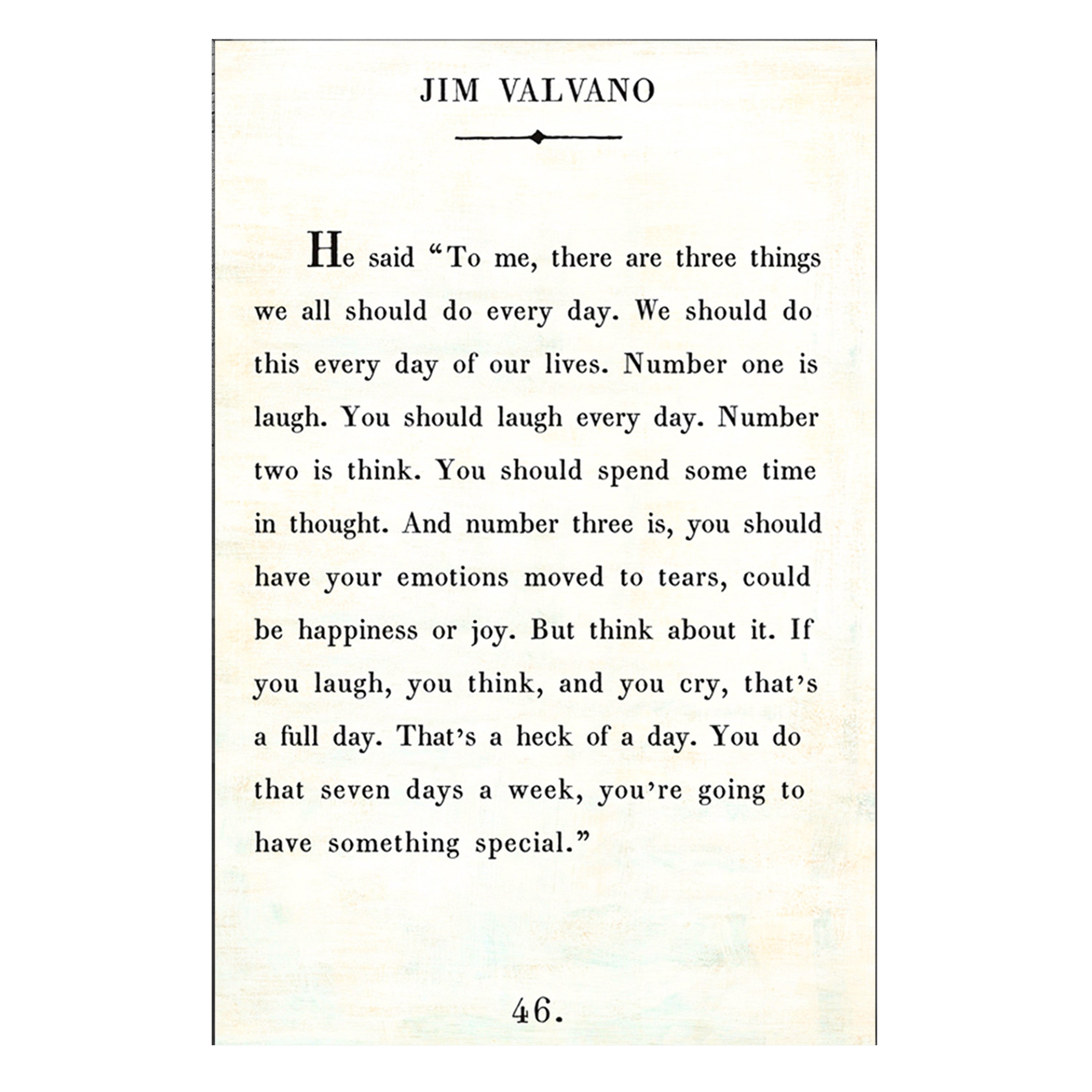 Jim Valvano Art Print - Quick Ship