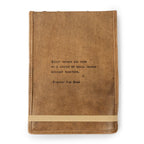 Signature Leather Journals - Maple
