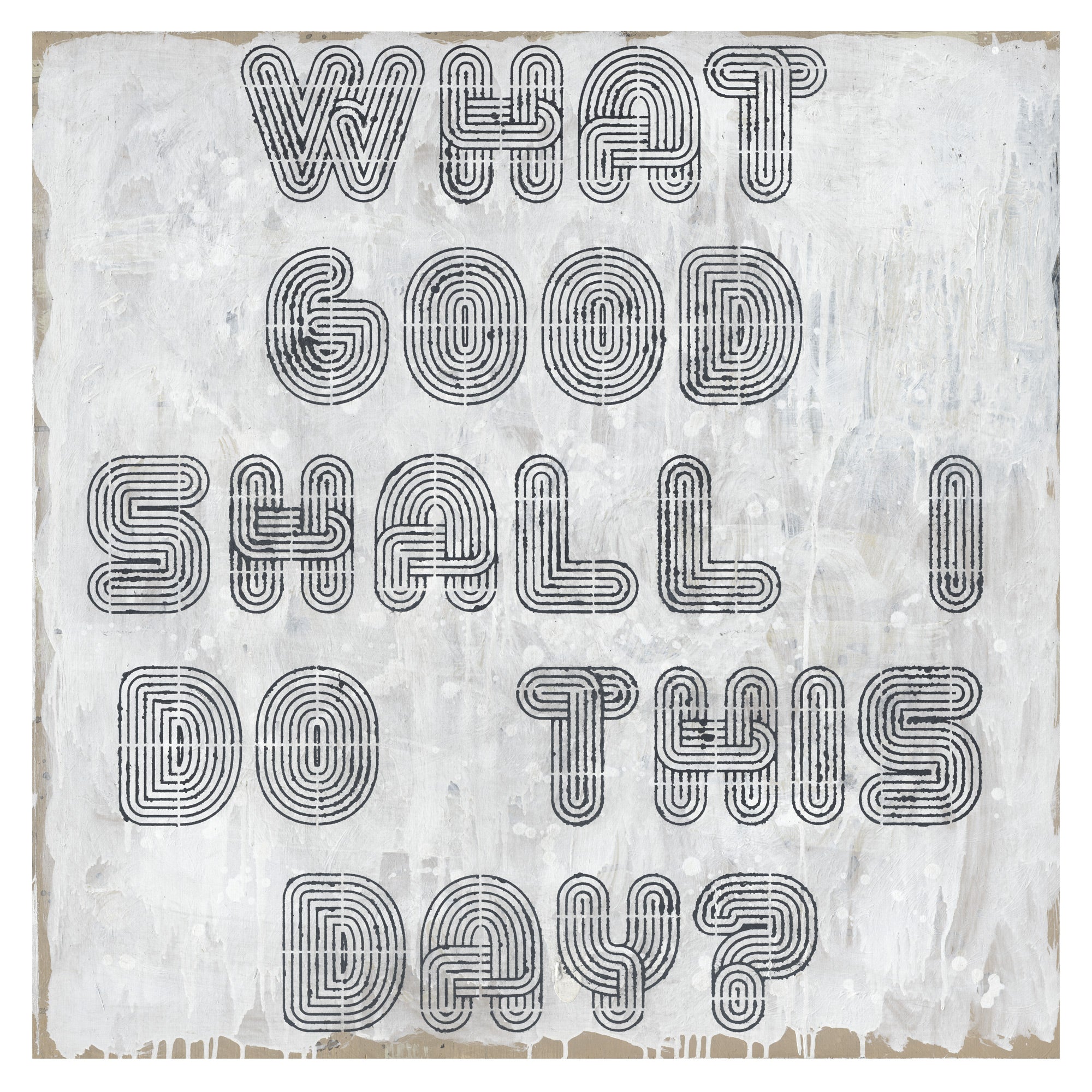 What Good Shall I Do Art Print - Gallery Wrap