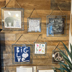 Square Zinc Hanging Frame 10x10