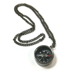 ***Courage Dear Heart Compass with Leather Pouch