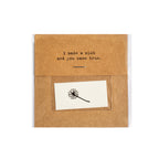 Dandelion Temporary Tattoo - 2 pack