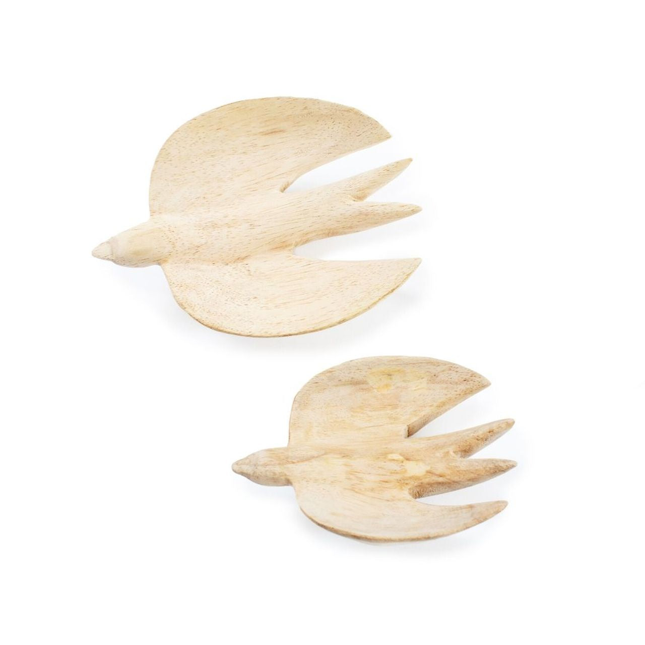Hand Carved Wooden Wall Bird